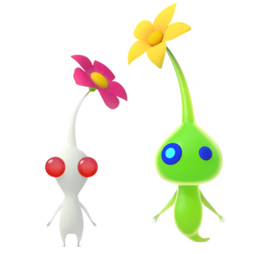 White Pikmin &amp; Glow Pikmin : Pikmin